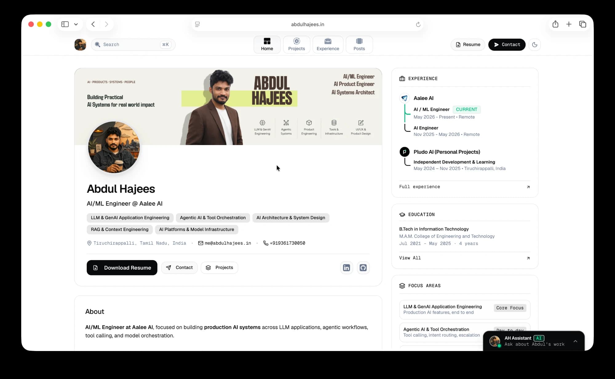 Portfolio Platform